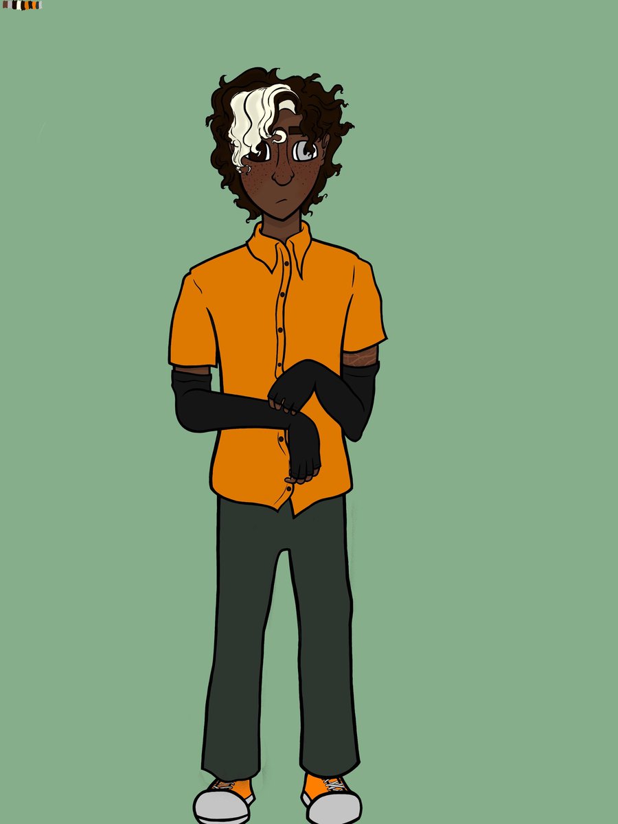 ThetaSigmaSpace's tweet photo. @webble_jsc Hi! Congrats on the milestone!!! my name is Reynie but I also go by Theta (they/he or vo/ven/veir). I’m an author and artist so I mostly draw art of my ocs (art attached below) but I do draw fanart sometimes. No shareable writing currently :( Ty for hosting this though! https://t.co/qxuKEgBZUp