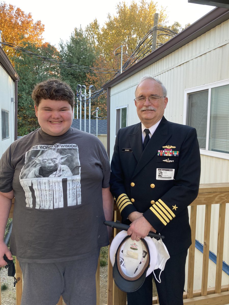FrostOMMclub's tweet photo. Frost Minds Matter @FrostMSVA continues to show their gratitude by giving thanks to our heroic veterans. Special thanks 2 Captain Kennedy for his sharing his service stories with our club members. https://t.co/GWVhUzwtGe
