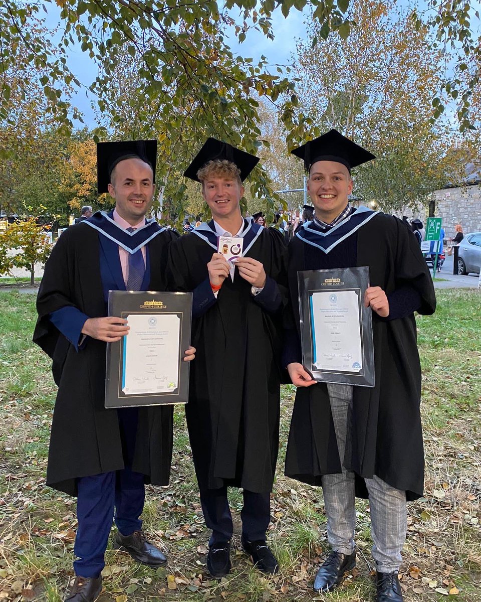 _adamthibault_'s tweet photo. I graduated from Griffith College yesterday. I studied from my parents basement in the US, in the wee hours of the morning, for all of my last year. Needless to say I was delighted to get the paper to prove it! #GriffithCollege #GriffithGrad @griffithcollege https://t.co/Ayd8BJMaJn