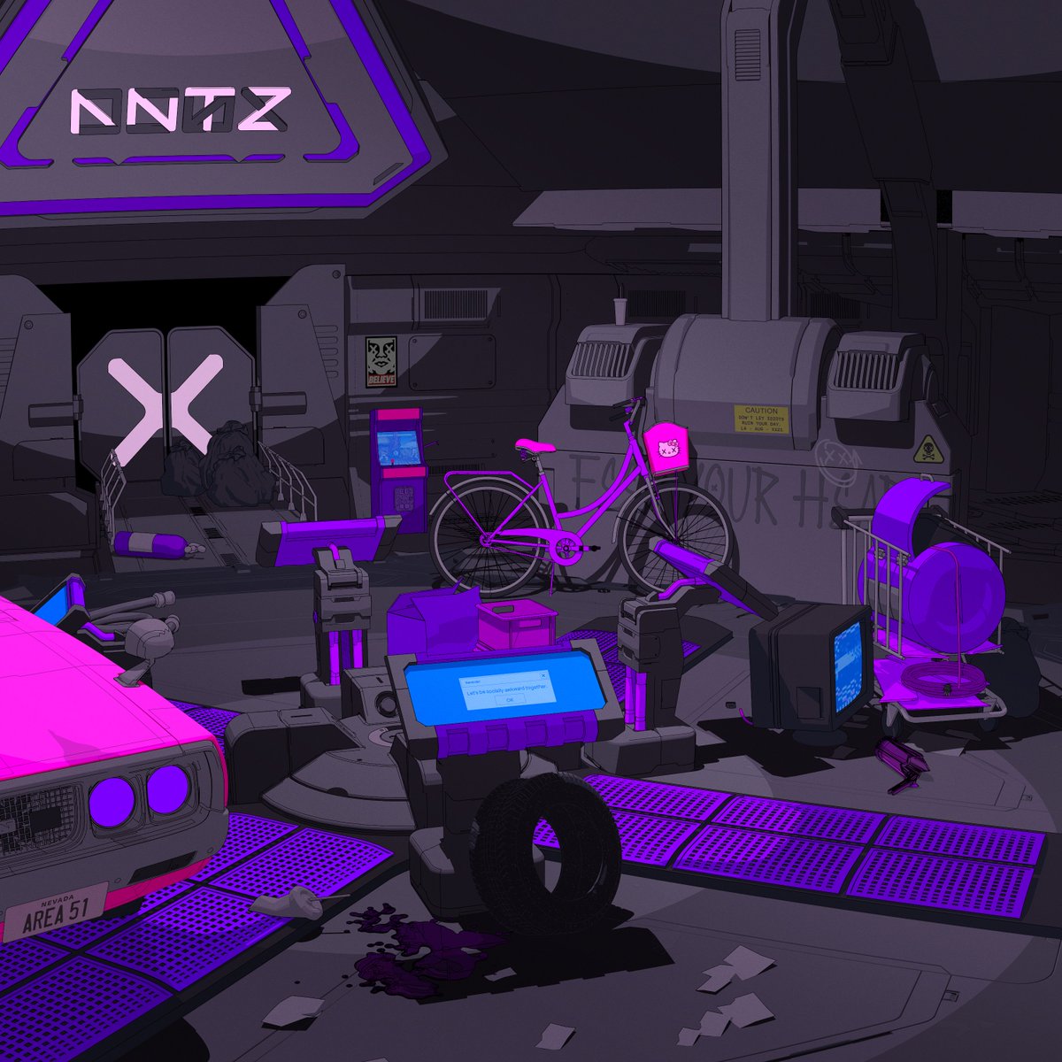 antzNFT's tweet photo. we've taken some of your stuff.
What's all that stuff for?  

we will keep exploring. https://t.co/gfaVoZyZIx