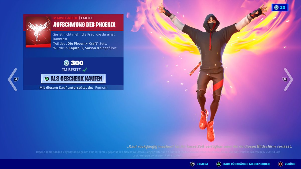 realikonik_'s tweet photo. Für beides leider net aber der Emote reicht es Zumindest😍mit den CC von der lieben @FNMOMTwitch ❤ 

mal gucken ob ich an den skin komme dann bleibt meine Sammlung weiterhin komplett 🥰 https://t.co/xnwObA3iXN