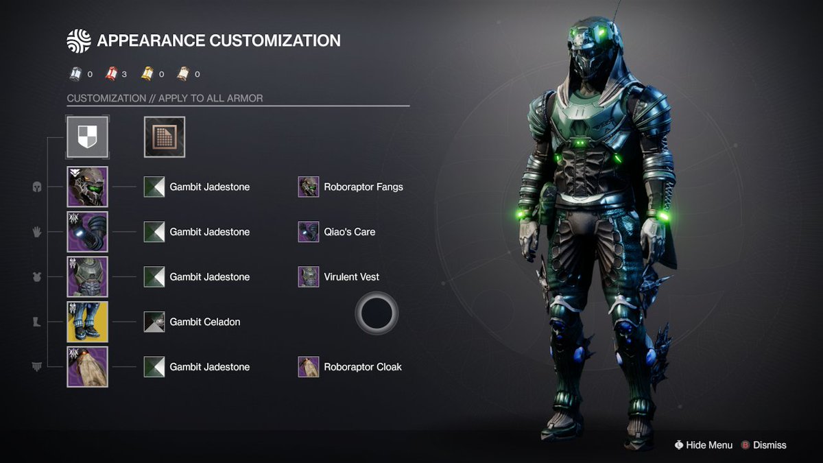 KilroyJenkins's tweet photo. My entries for the new round of #ThreadsOfLight from @DestinyTheGame, for one of each class.

Titan went for a 'Sort-of casual' look, Hunter was about trying to find as many visible LEDs as possible, and the Warlock turned into "How many pointy bits can I have?". https://t.co/QUwRh1AZ6n