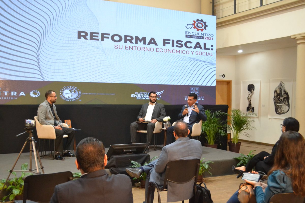 CanacintraHmo's tweet photo. Panel Reforma Fiscal: Su entorno económico y social.
#EncuentroDeNegocios2021 #CANACINTRAHmo https://t.co/4l90L7vFFb