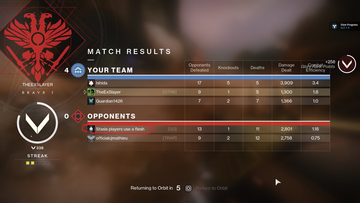 SadBoiDon's tweet photo. I found this guy in Destiny 2 and noticed that his name is a scrubquote. I'm more of a pve player, is stasis really that strong in pvp? @ScrubQuotesX #scrubquotes #Destiny2 #Crucible https://t.co/G4FSHP6mq8