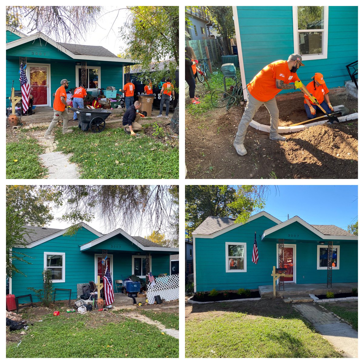 D91 giving back on Veterans Day! Great #teamdepot event to honor Navy Veteran Matilda Thompson. Thank you to all service members past and present! Thanks Meals on Wheels for your partnership. @mealsonwheels @jreed4401 @ericbernal01 @TeamDepot_Sean #OperationSurprise