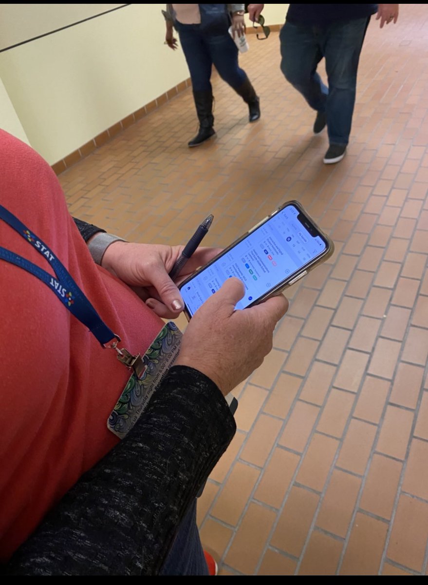 EadesKami's tweet photo. You can easily create an agenda by using the mobile app for #STATCAST21 https://t.co/5ULxQ2jsu2