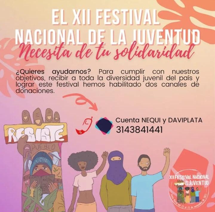 XII_Festival's tweet photo. Les invitamos a apoyar esta iniciativa de las y los jóvenes del país. https://t.co/0t6XFdSMO1