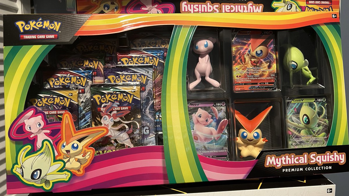 AwesomeAdamTV's tweet photo. SOMETHING NEW THEN BACK TO CELEBRATIONS?!? ITS GIVEAWAY TIME BABY!

I’m giving away a brand new Mythical Squishy Pokémon box! 

To enter-
-Retweet 🐶
-Follow ✅

Doing a big giveaway at 10k! 
I’ll announce the winner in 3 days! https://t.co/la0EtXNdVW
