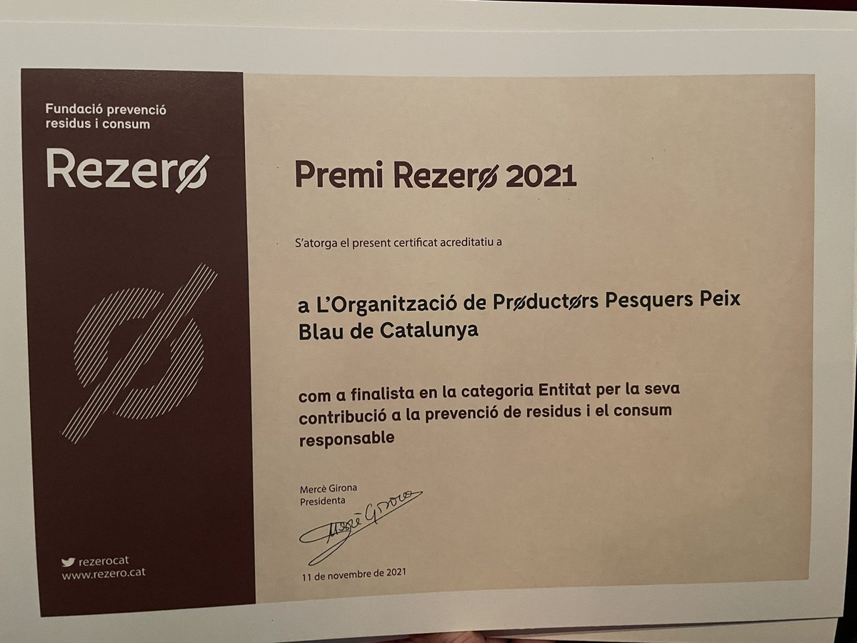 87_opp's tweet photo. Molt agraïts pel reconeixement rebut com a finalistes dels #PremisRezero2021 Felicitats a totes i tots els guanyadors!!! Seguim! https://t.co/zODCvYO313