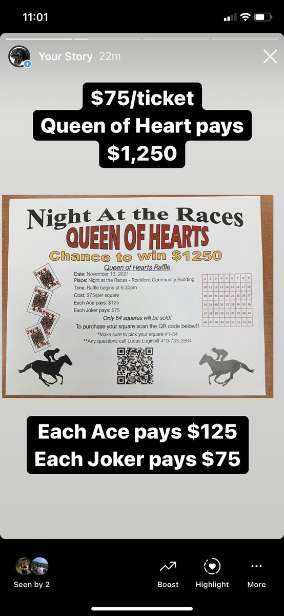 ClubParkway's tweet photo. We only have 4 numbers left for the Queen of Hearts drawing on Saturday November 13th. You do not need to be present to win. If you would like a number please let us know. https://t.co/Iprrw3nC66