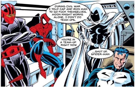 ComicaIBigSpoon's tweet photo. im a moon knight account now check out this moon knight https://t.co/uSvLDqpC0U