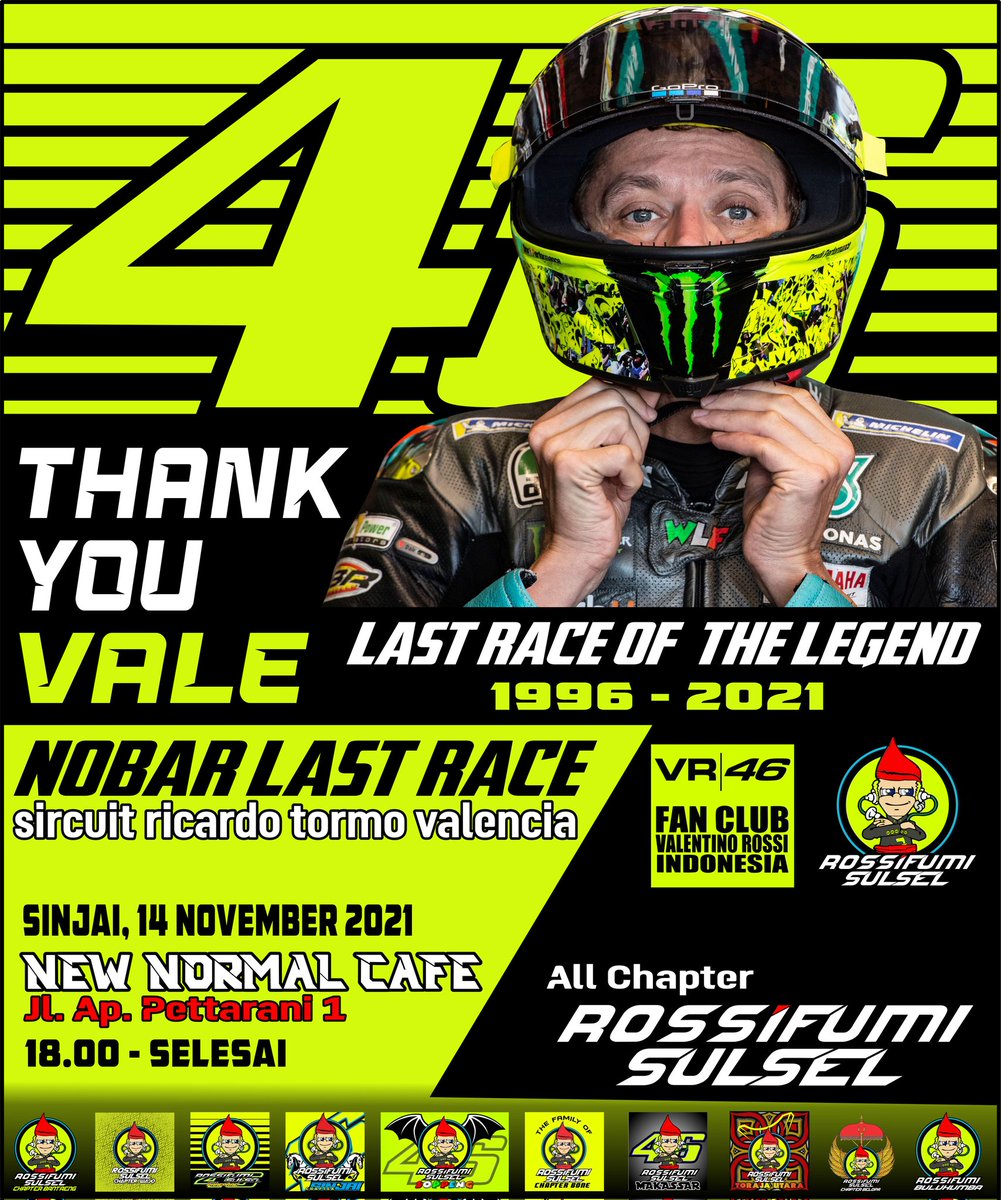 Last dance the legend <a href="/ValeYellow46/">Valentino Rossi</a>