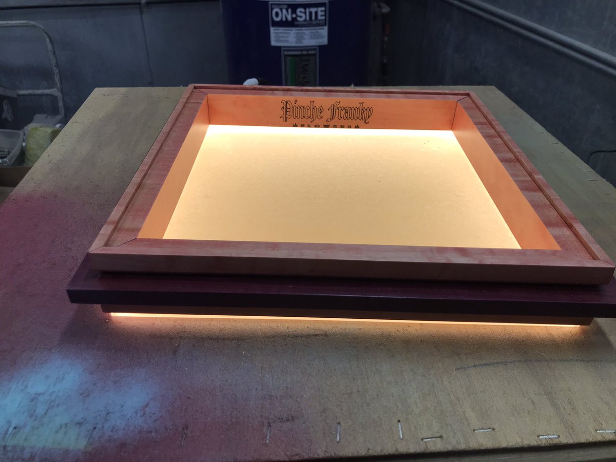 BIGHURT's tweet photo. Coming Soon ….Marcy Ssssssson What!
#frankyflowbox #flowboxexperiment #woodwork #birdseyemaple @OWLLumber #customshit https://t.co/KSfStYEVfq
