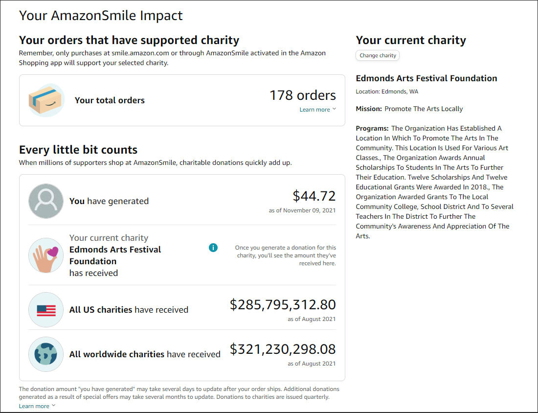 EAFFoundation's tweet photo. We're all doing a lot of #holidayshopping right now, and a lot of that is probably on Amazon. Did you know the Foundation is part of the Amazon Smile program and you can support us just by doing something you're already doing? Learn more at https://t.co/ekKhX20hqd #amazonsmile https://t.co/e0Z1EtOAN5