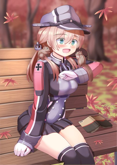 秋のプリンツ
#艦これ
#プリンツ・オイゲン 