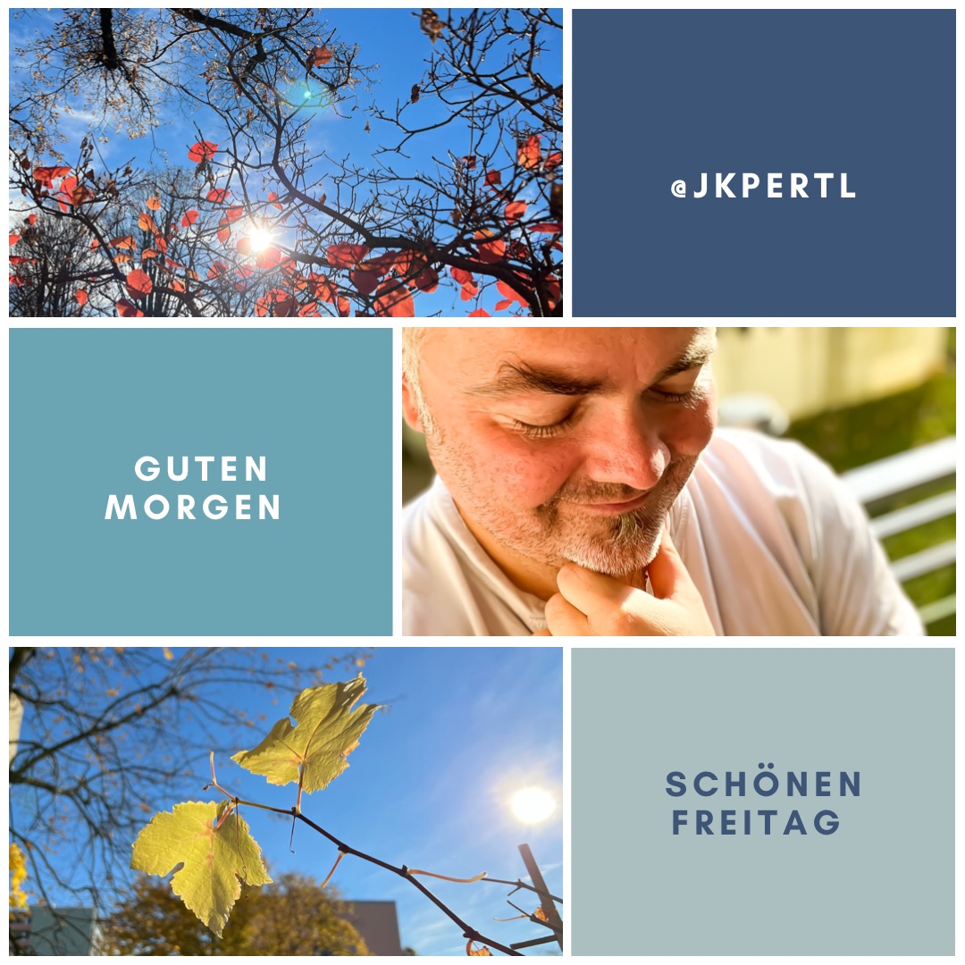 Guten Morgen Allerseits 🍁☕️🙋🏼‍♂️Ich wünsche euch einen schönen Freitag und einen tollen Start ins Wochenende 🙏🏻☀️🤗🥨👍🏻