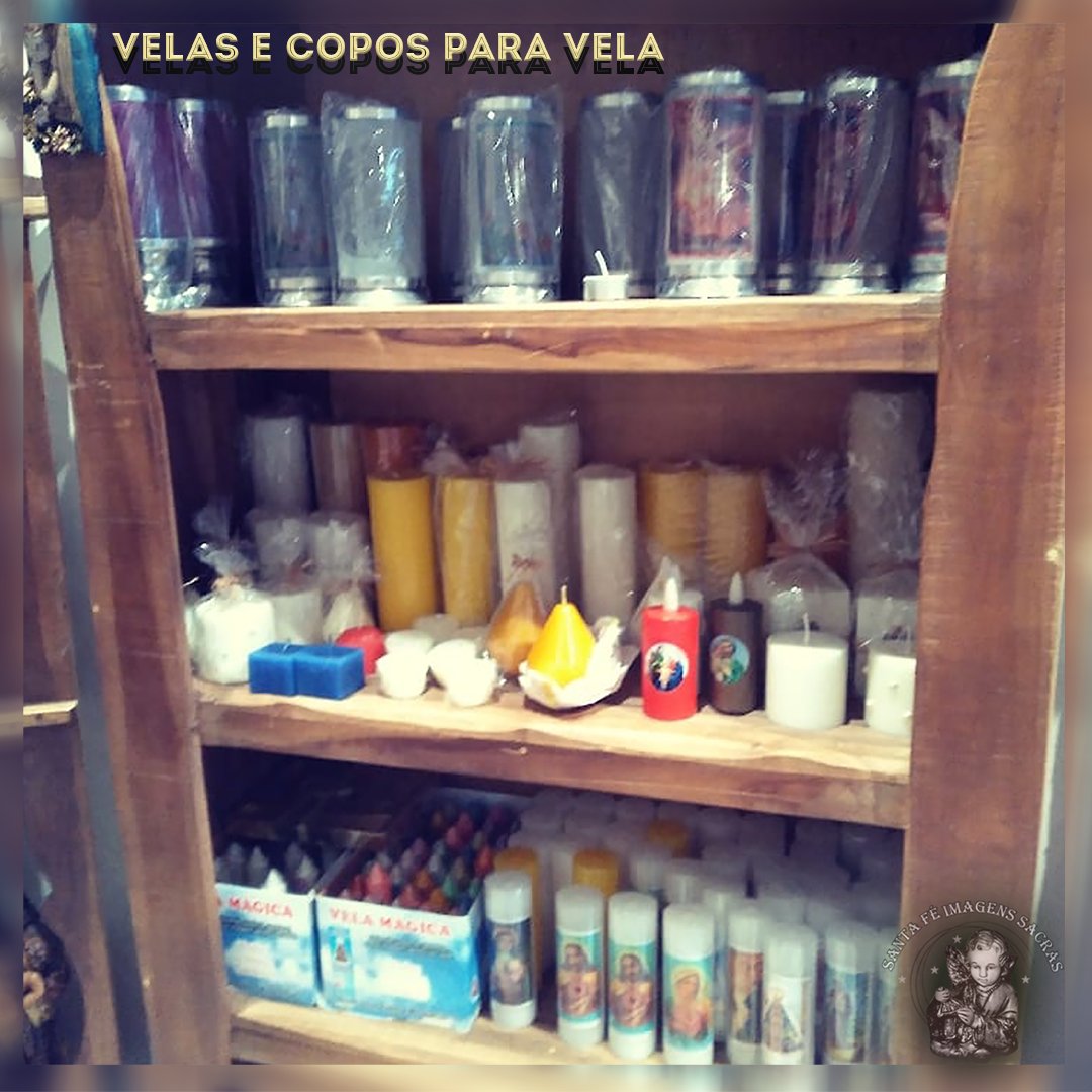 SantaFeImagens's tweet photo. Na 𝐒𝐚𝐧𝐭𝐚 𝐅é 𝐈𝐦𝐚𝐠𝐞𝐧𝐬 𝐒𝐚𝐜𝐫𝐚𝐬 você encontra diversas opções de 𝐕𝐞𝐥𝐚𝐬 𝐞 𝐂𝐨𝐩𝐨𝐬 𝐩𝐚𝐫�� 𝐯𝐞𝐥𝐚, presentes, decorações, imagens católicas e muito mais!

#velas #copoparavela #imagenscatolicascuiaba #cuiaba #santafeimagenscuiaba #santafeimagenssacras https://t.co/dmdO72Mu6Y