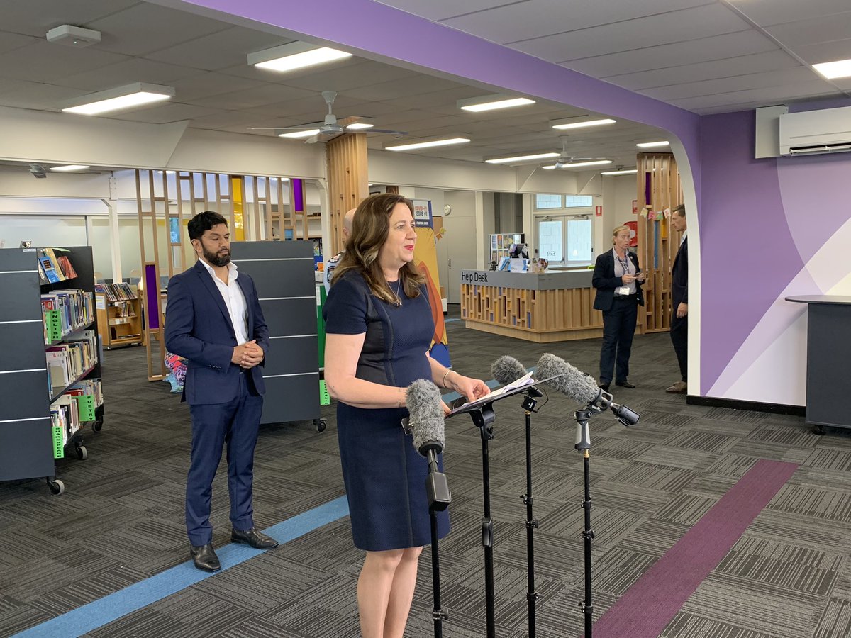 #BREAKING: Two community cases, both linked and in home quarantine. Still concerns about the Gold Coast - but no further restrictions will be imposed just yet. | @10NewsFirstQLD