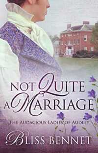 New #DIK! NOT QUITE A MARRIAGE by <a href="/BlissBennet/">Bliss Bennet</a>
Reviewer: <a href="/thatbouviergirl/">Lisa Fernandes</a>
Grade: A
Review: bit.ly/3kwchw9
Heat: Warm
Book Type: Historical Romance

Buy at Amazon: amzn.to/3oicJze