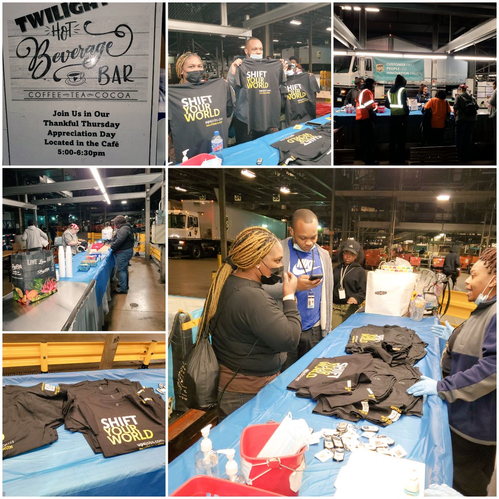 #TeamPHLSnaps @RayBarczak @daveortone @JohnEitel2 @franciscovh17 @BobKee6 PHL Twilight Hub Safety Committee! Starting the Free Hot Beverage Bar every Thursday through Peak! Getting the employees to do the referral program. @HayesUps & @KimMackThomas1 hats off to you both 👏👏👏