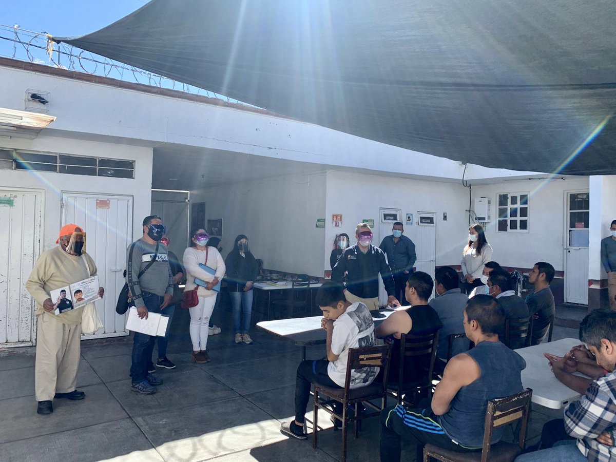 CBPEHidalgo's tweet photo. El día de hoy, la #CBPEH coordinó Acciones de Búsqueda en Vida en diversos centros de rehabilitación en el municipio de #Pachuca, en compañía de Familiares. #SinLasFamiliasNo #TeamCBPEH #TodosEnLaBúsqueda https://t.co/PfEmEjRB6u