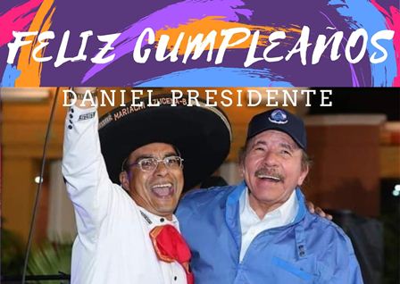 Este cumpleaños Comandante Daniel lo celebramos con la victoria de este pueblo que respalda su labor. #DanielSiempreAlFrente #DanielYElPuebloPresidentes <a href="/SomosMD2/">Somos dos</a> <a href="/mijamart88/">⚫🔴𝕄𝕚𝕛𝕒𝕞𝕒𝕣𝕥🔴⚫</a> <a href="/turcios_yanina/">Yanina Turcios</a> <a href="/Sapitaorgullos/">🆂🅰🅿🅸🆃🅰 🅾🆁🅶🆄🅻🅻🅾🆂🅰</a> <a href="/SinOrgaNoHayAcc/">UVE Miguel Bonilla</a> <a href="/CmdtFederico/">Comandante Federico</a> <a href="/krupskaya_ny/">Krupskaya Rivera</a> <a href="/Tarara2408/">Mariposa Rojinegra 🇳🇮 🦋❤🖤🦋 🇳🇮</a>