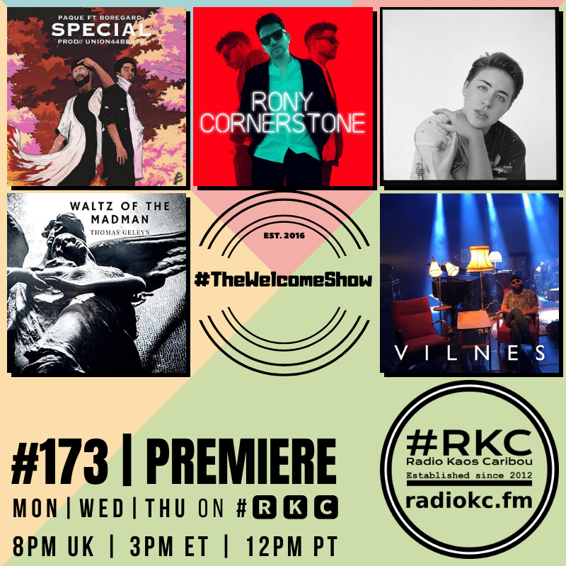 #𝗥𝗞𝗖 (@radiokc) on Twitter photo Coming up on #🆁🅺🅲 in
#TheWelcomeShow
▂▂▂▂▂▂▂▂▂▂▂▂▂▂
Episode #173 | #REPLAY
▂▂▂▂▂▂▂▂▂▂▂▂▂▂
<a href="/paqueofficial/">PAQUE</a> x <a href="/sirboregard/">EDIBLE MUSIC VIDEO OUT NOW!</a> | <a href="/RONYMUSICOFF/">Dr RONY</a> | <a href="/russelllouder/">Russell Louder</a> | <a href="/ThomasGeleyn/">Thomas Geleyn Music</a> | <a href="/vilnes_official/">VILNES</a>
🆃🆄🅽🅴 📻 radiokc.fm Coming up on #🆁🅺🅲 in
#TheWelcomeShow
▂▂▂▂▂▂▂▂▂▂▂▂▂▂
Episode #173 | #REPLAY
▂▂▂▂▂▂▂▂▂▂▂▂▂▂
<a href="/paqueofficial/">PAQUE</a> x <a href="/sirboregard/">EDIBLE MUSIC VIDEO OUT NOW!</a> | <a href="/RONYMUSICOFF/">Dr RONY</a> | <a href="/russelllouder/">Russell Louder</a> | <a href="/ThomasGeleyn/">Thomas Geleyn Music</a> | <a href="/vilnes_official/">VILNES</a>
🆃🆄🅽🅴 📻 radiokc.fm