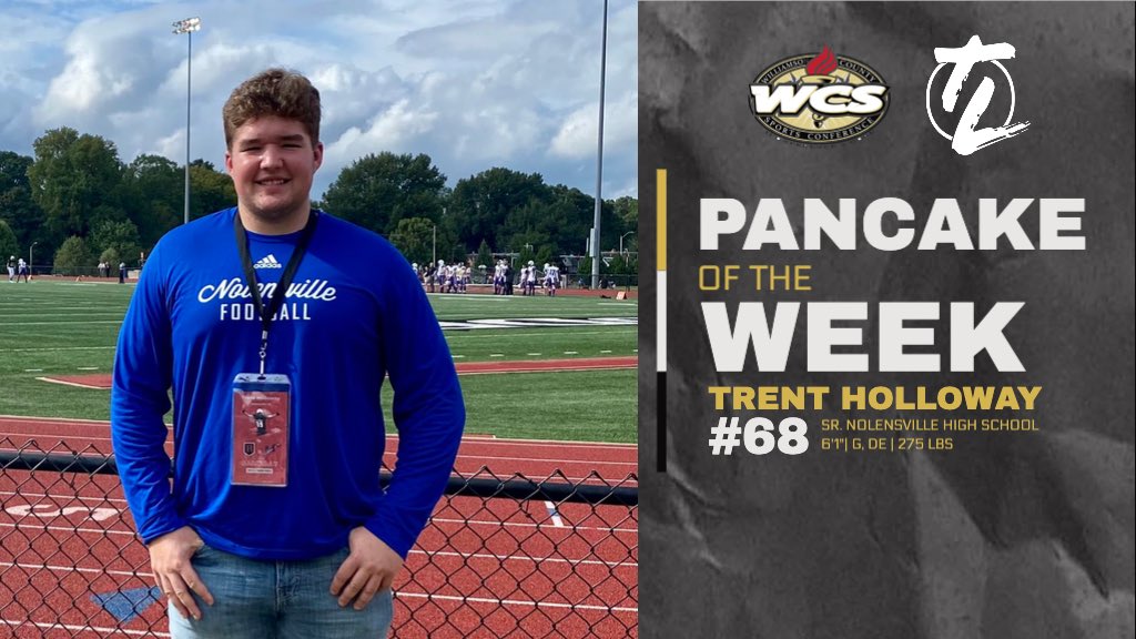 Pancake of the Week goes to @TdubHolloway from Nolensville High School.<a href="/wcsCCTE/">wcsCCTE</a> <a href="/wcsCOAthletics/">WCSsportsConference</a> #OTL @wcsNHSpd <a href="/BarstoolNolo/">Barstool Knights⚔️</a> <a href="/theNHSsection/">NHS Student Section</a>