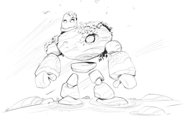 More quick #procreate practice. Love the stabilizing feature for brushes 