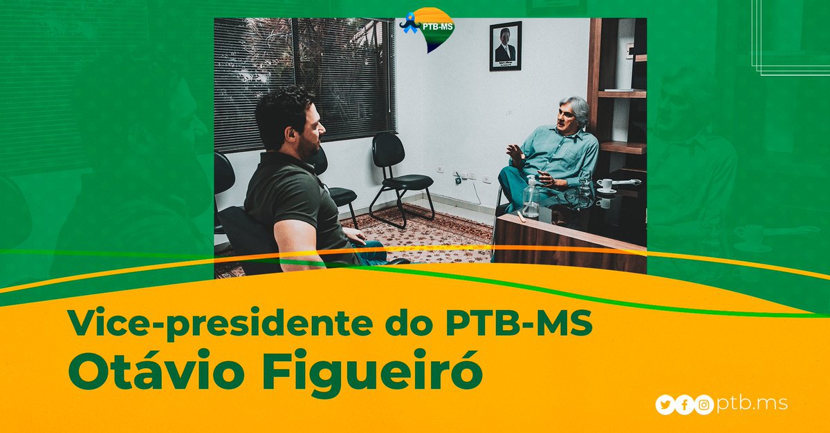 ptb_ms's tweet photo. Agradecemos a presença de nosso vice-presidente do PTB-MS @OTAVIOFIGUEIRO, uma excelente conversa!!🟡🟢🤝

#ptbms #ptb14 #ms https://t.co/wRgpLQurBl