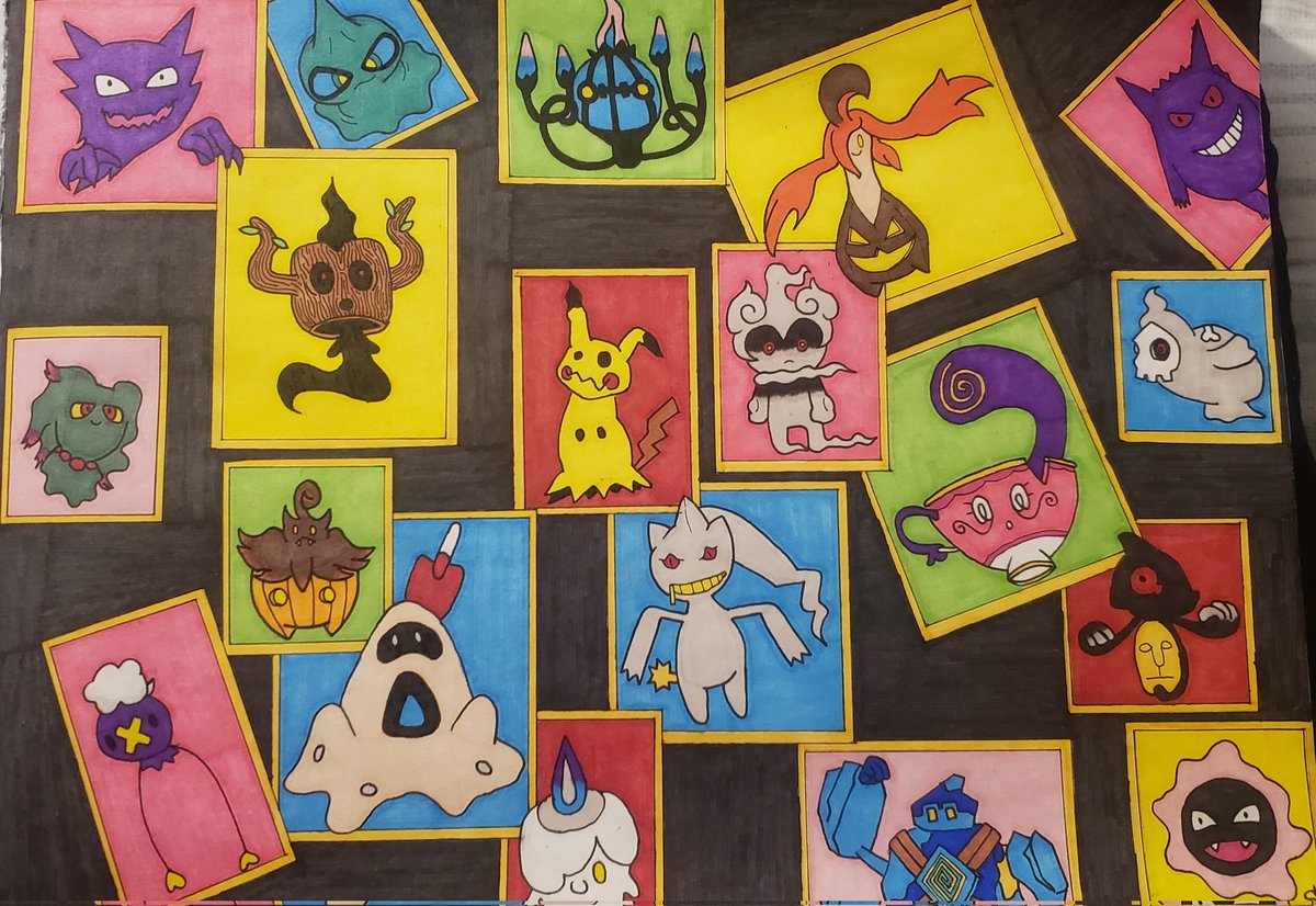 The_Nekromantic's tweet photo. Finally finished
#art #artwork #ArtistOnTwitter #pokemon #ghostpokemon #ghosttypes https://t.co/H6PabV4pGb