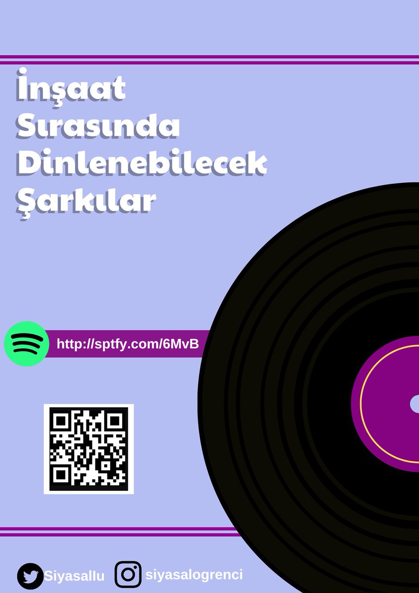 Şantiye alanı haline gelen kampüsümüz için birkaç parça derledik. 😊
Cumartesi başlayacak olan sınav haftası için siyasal bilgiler fakültesi öğrencilerine başarılar dileriz. 🍀
Dinlemek isterseniz link 👇  sptfy.com/6MvB

#istanbulüniversitesi