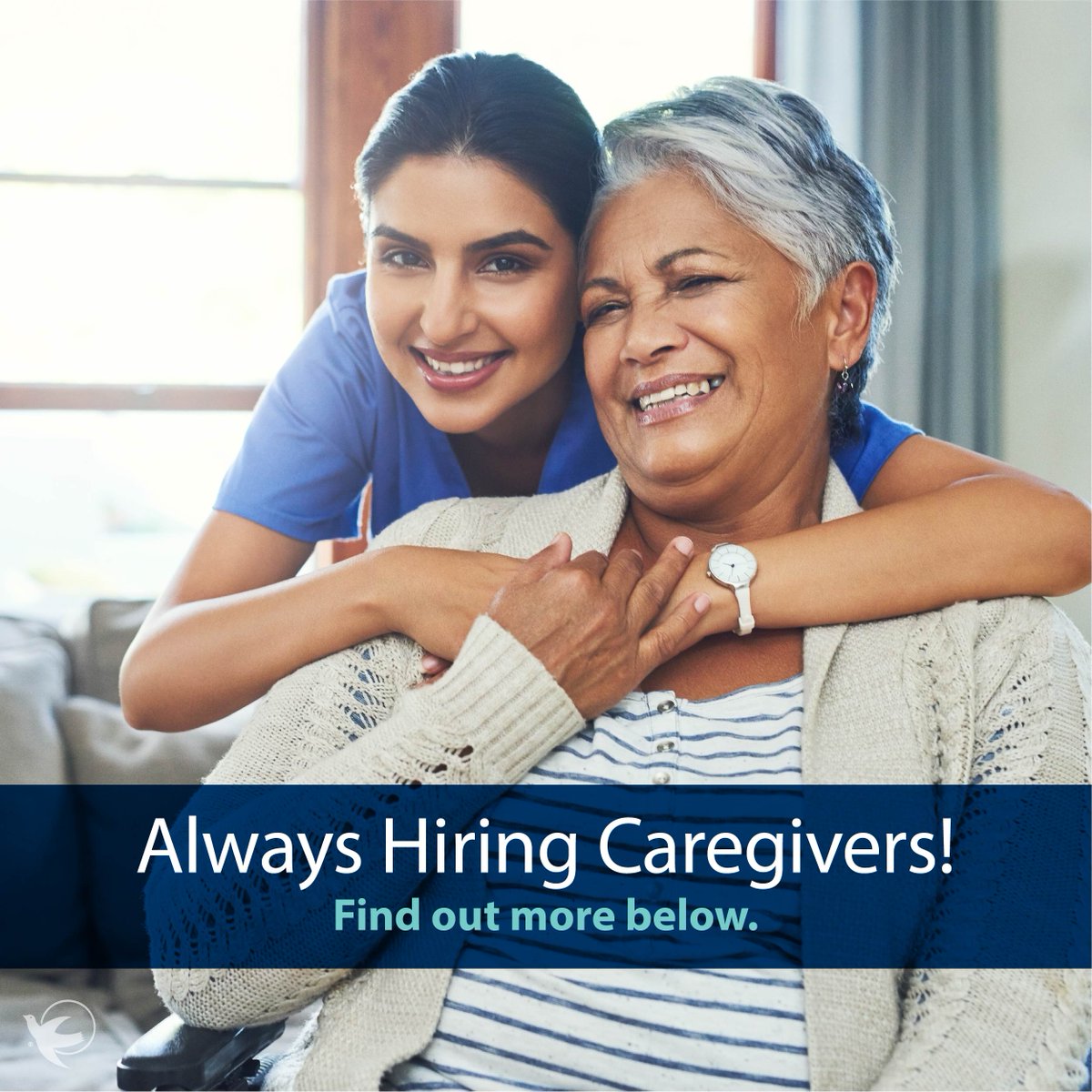 angelsdirector's tweet photo. Could you use a little extra money for the upcoming holidays? Consider joining our team of caregivers. Earn extra money, provide one-on-o... https://t.co/c2MBD9FbKk