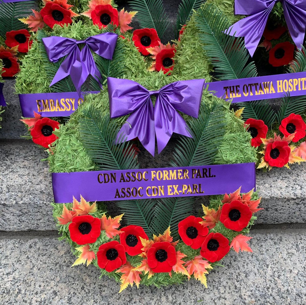 In honour of Remembrance Day, the Hon. Jim Munson, former senator, laid a wreath on behalf of the CAFP.
**** 
En honneur du jour du souvenir, l’hon. Jim Munson, ex-sénateur, a déposé une couronne de la part de l’ACEP. <a href="/SenatorMunson/">Jim Munson</a>