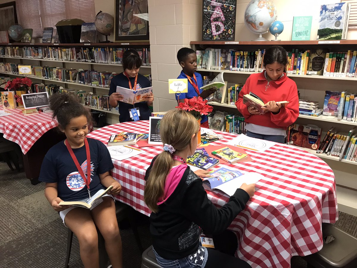 OES Chiefs Media (@oeschiefsmedia) on Twitter photo OES Book Bistro opens for book tasting…delicious genres! 👩🏽🍳📚<a href="/OESCHIEFS/">Osceola Elementary</a> <a href="/collierschools/">Collier County Public Schools</a> OES Book Bistro opens for book tasting…delicious genres! 👩🏽🍳📚<a href="/OESCHIEFS/">Osceola Elementary</a> <a href="/collierschools/">Collier County Public Schools</a>
