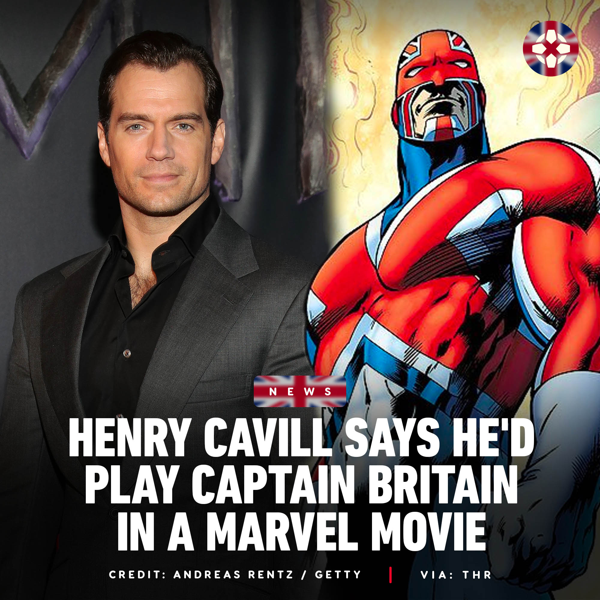 Henry Cavill is up to play the MCU Captain Britain… but should he? - Xfire