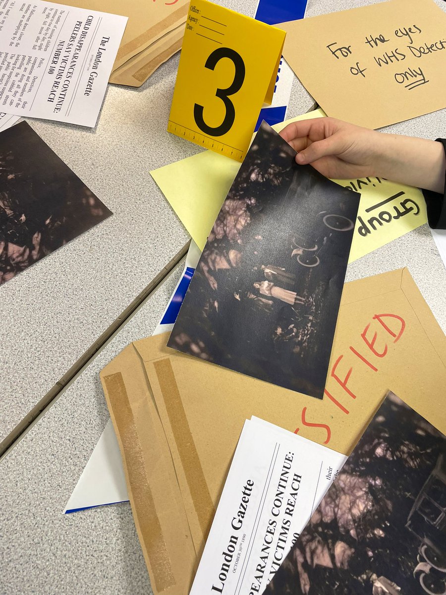 I had the pleasure of being in Miss Booth’s creative and engaging Y9 Detective Fiction lesson today! ‘A lesson students will remember for years to come!’ <a href="/WalesEnglish/">WalesEnglish</a> <a href="/WalesHigh/">Wales High School</a> 🕵🏻‍♂️