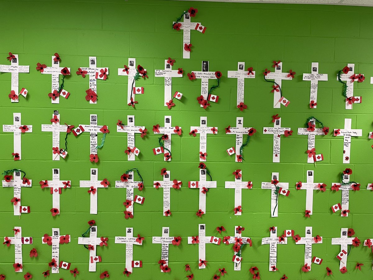 We remember and are very grateful to all who have served and who continue to serve so we may enjoy freedom.