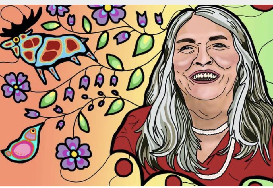 Sesmelot's tweet photo. “My life has been a long, slow journey over very sharp rocks, but goddamn it if I didn’t dance over every last one of them.” 
— Lee Maracle.                  #RestInPower ✊🏾 https://t.co/SFsup7m83N