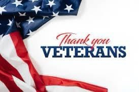 A day to honor and thank our veterans for their service to this great country.  Thank you all.