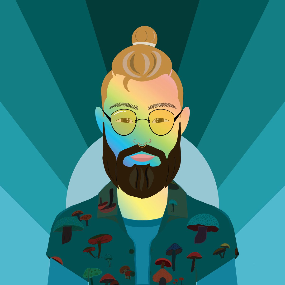 SoulMenNFT's tweet photo. @Banks @Cryptoon_Goonz What’s up banks, just watched your podcast about mushrooms. Here’s a @SoulMenNFT for you.😏☮️ https://t.co/7PExyylBn5