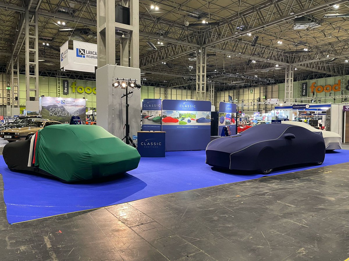 Classicadd's tweet photo. Come & see the Dream Team! We're looking forward to a fantastic 3 days at @Lancaster_Ins @ClassicMotorNEC . Whether you are looking for indoor, outdoor, car or bike covers come and see us in Hall 1, stand number: 1-147
#Classicarshow #classicbikes #classiccars https://t.co/1ytylBmOKW