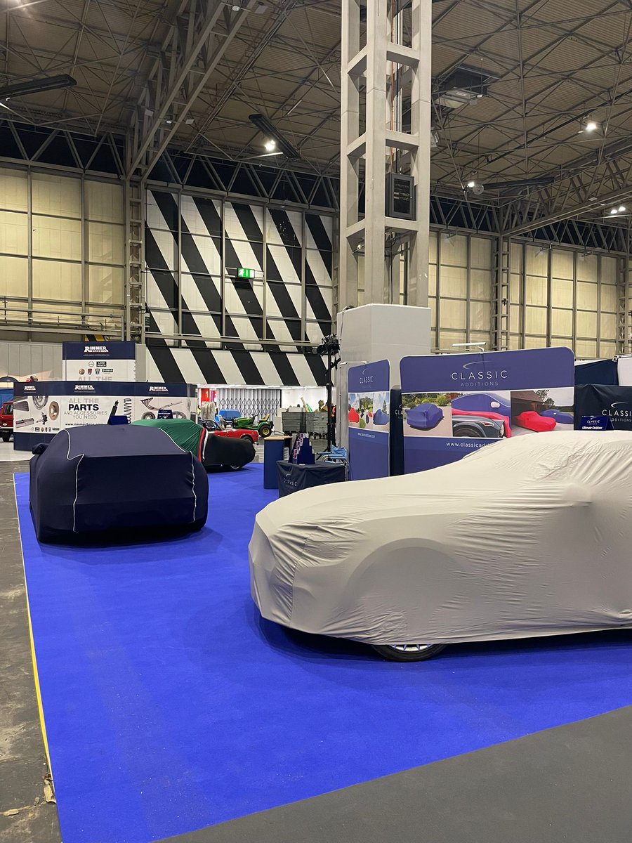 Classicadd's tweet photo. Come & see the Dream Team! We're looking forward to a fantastic 3 days at @Lancaster_Ins @ClassicMotorNEC . Whether you are looking for indoor, outdoor, car or bike covers come and see us in Hall 1, stand number: 1-147
#Classicarshow #classicbikes #classiccars https://t.co/1ytylBmOKW