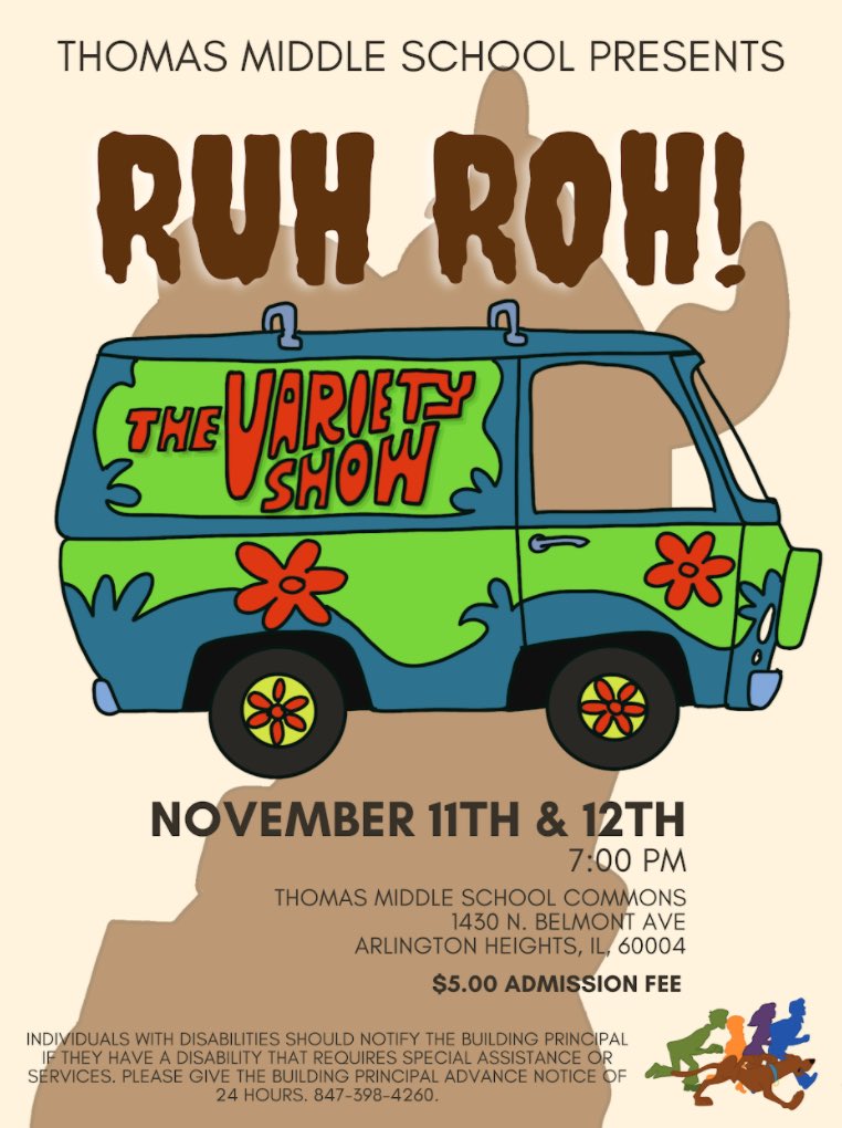 ZOINKS! Only TEN tickets left for tonight’s Variety Show performance! Less than 30 for tomorrow!