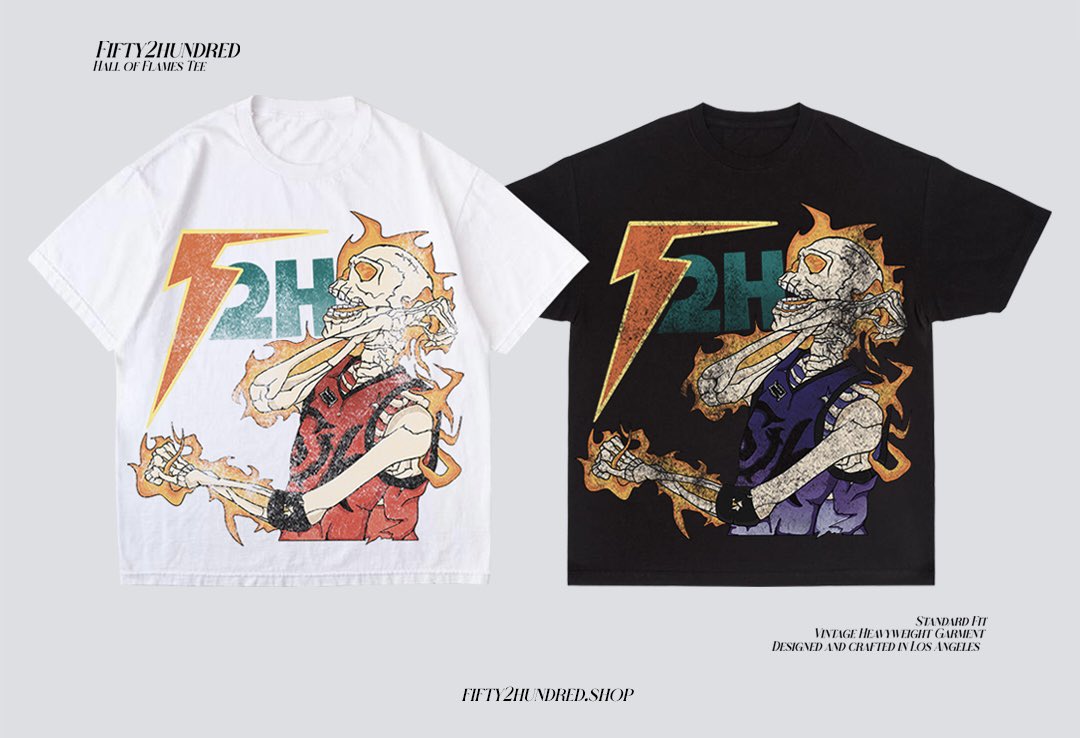 Available tomorrow 12pm PST 💀🔥

Fifty2hundred.shop