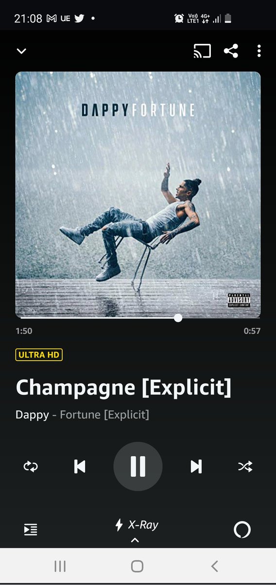 snipsii93's tweet photo. What an incredible song 😍
Can't wait for @TheDappy album release at midnight 😁
 #Fortune #TeamDappy https://t.co/OHZVFKcn1P
