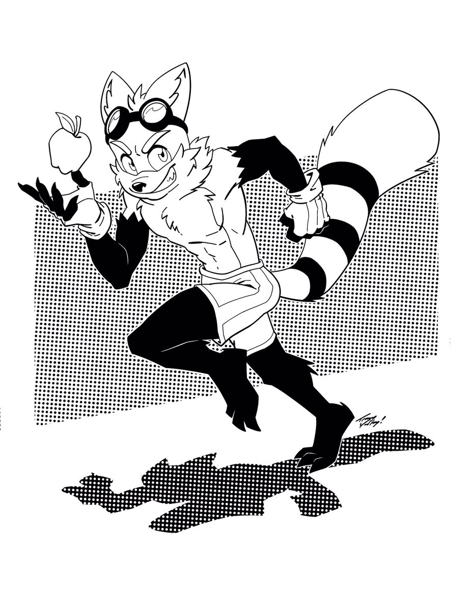 Commission for @panda_rapid 