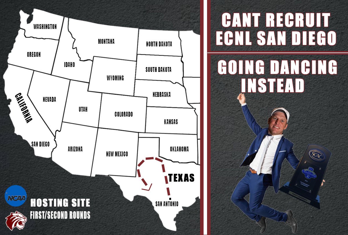 TUWSoccer's tweet photo. Sorry Potential Recruits but we can’t make it out to the ECNL San Diego Showcase this weekend as we are dancing in the NCAA Tournament. Better yet, we’re hosting the first and second rounds. We think it’s a pretty good excuse.
#FeedTheTigers #DancingIsCool https://t.co/qfrqk78jZa