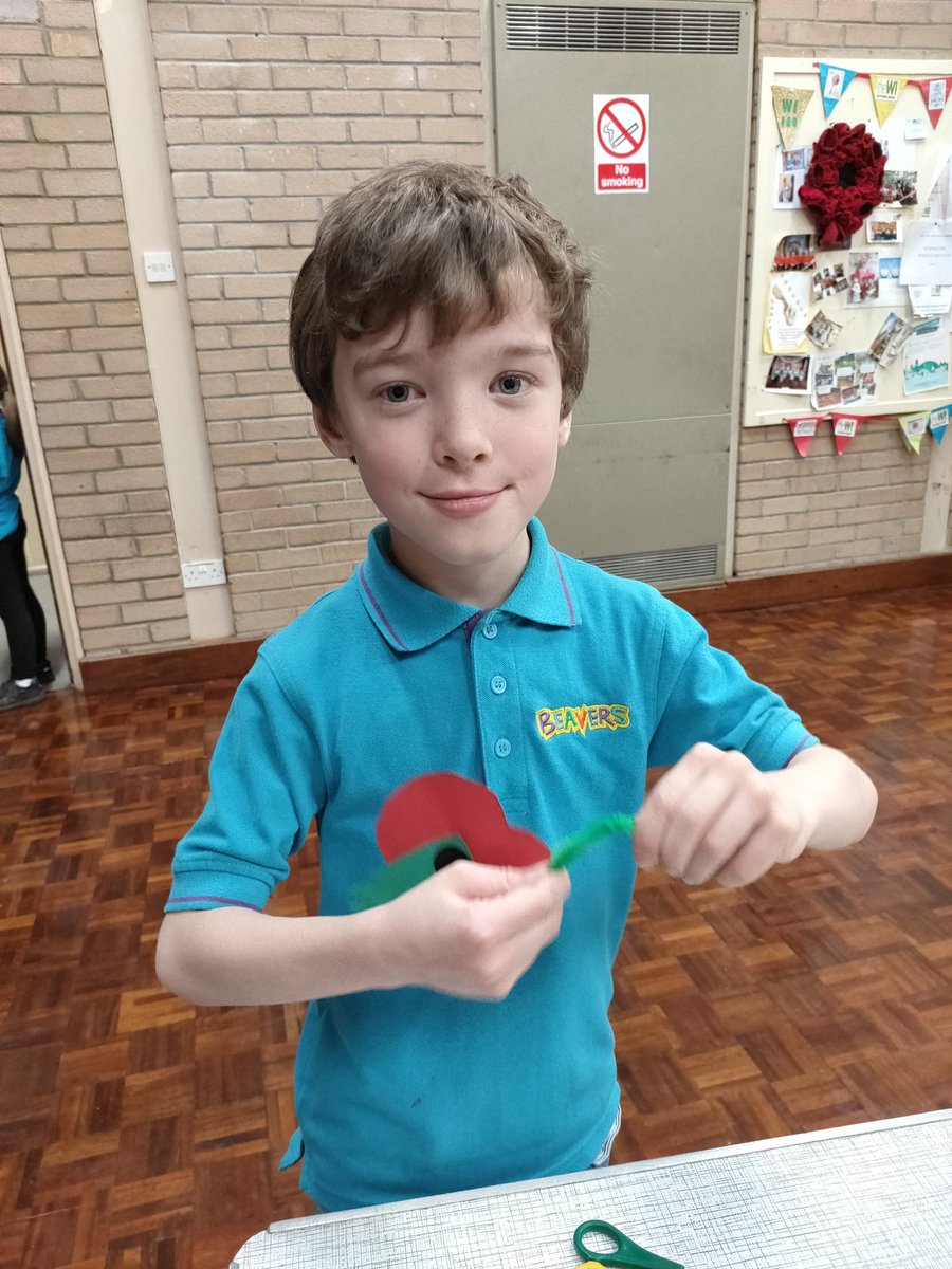 3rdwashscouts's tweet photo. Tonight our Beavers wowed us with their amazing craft skills and made some poppies for remembrance Day. @PoppyLegion @UKScouting  #crafts #WeWillRememberThem https://t.co/dTxrb1KLvs