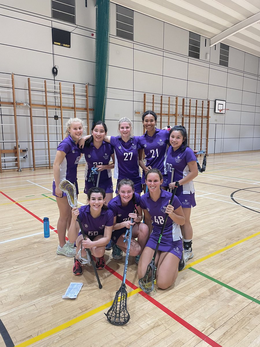 PutneyHighSport's tweet photo. โจ Well done to our Putney laxers taking 2nd in the London U18 Indoor tournament tonight! ๐ฅ #putneypride ๐ ๐ https://t.co/CNSLC2NxaE